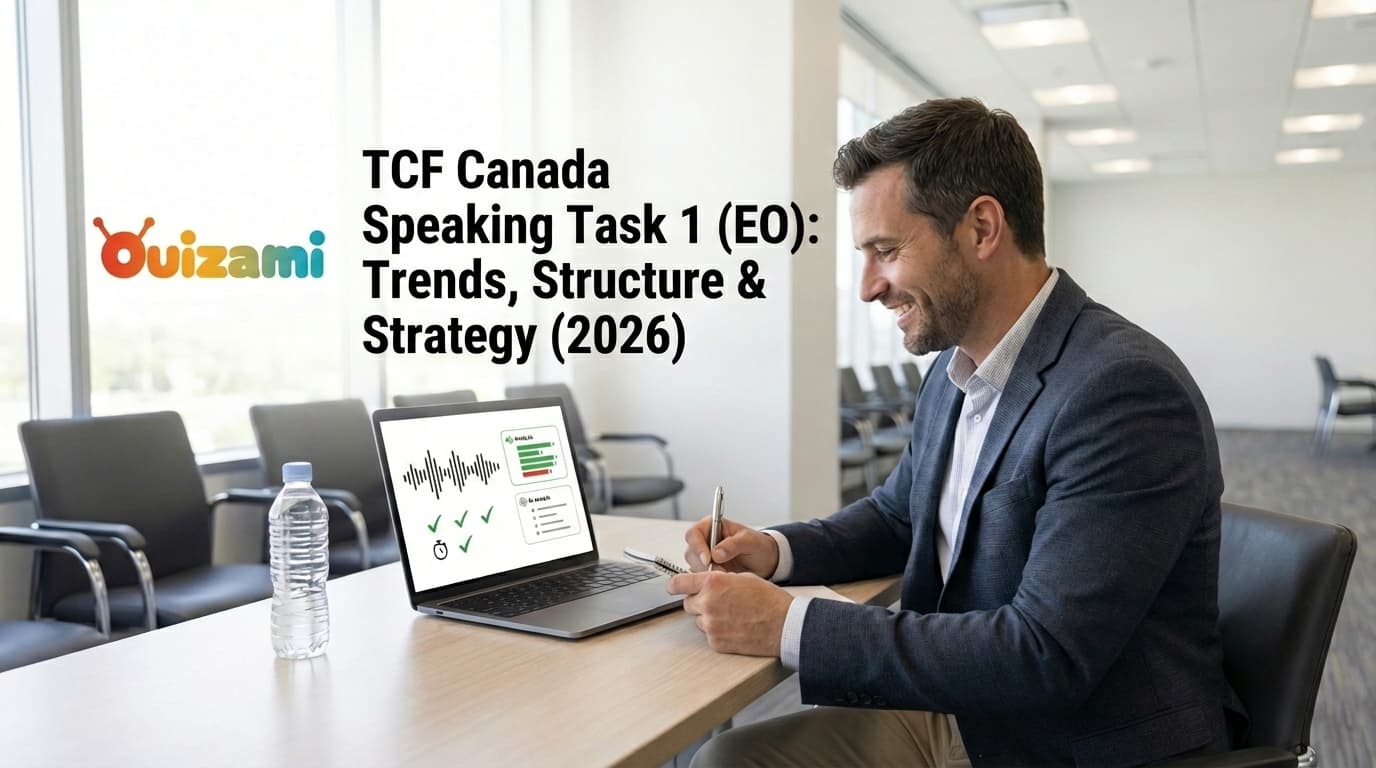 TCF Canada Speaking Task 1 (EO): Trends, Structure & Strategy (2026)